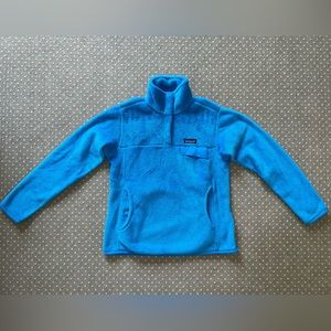 Patagonia Turquoise Blue Snap-T Pullover